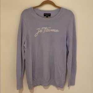 Banana Republic Light Purple Sweater